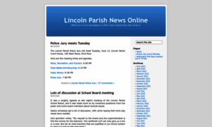 Lincolnparishnewsonline.wordpress.com thumbnail