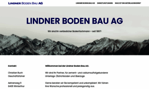 Lindner-boden-bau.ch thumbnail