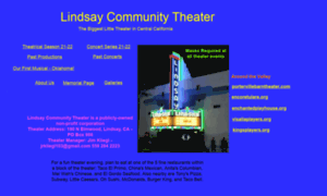 Lindsaycommunitytheater.com thumbnail