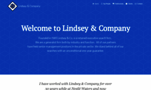 Lindseycompany.com thumbnail