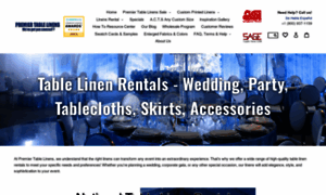 Linen-rental.premiertablelinens.com thumbnail