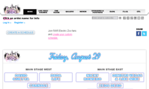 Lineup.electriczoofestival.com thumbnail