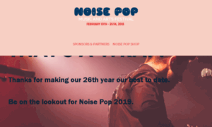 Lineup.noisepop.com thumbnail