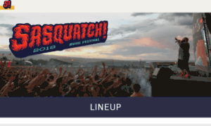 Lineup.sasquatchfestival.com thumbnail