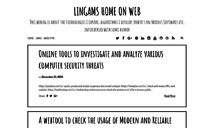 Lingams.net thumbnail