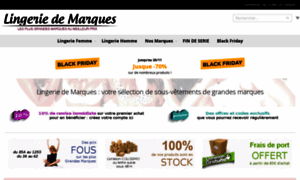 Lingerie-de-marques.fr thumbnail