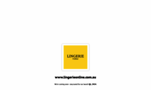 Lingerieonline.com.au thumbnail