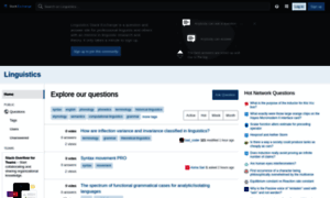 Linguistics.stackexchange.com thumbnail