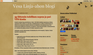Linja-aho.blogspot.com thumbnail