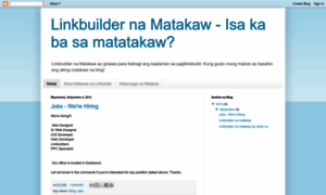 Link-builder-na-matakaw.blogspot.com thumbnail