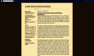 Link-exchange-mania.blogspot.com thumbnail