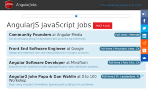 Link.angularjobs.com thumbnail