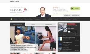 Link.classicfm.com thumbnail