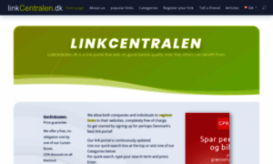 Linkcentralen.dk thumbnail