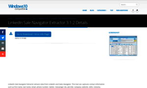 Linkedin-sale-navigator-extractor.windows10compatible.com thumbnail