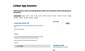 Linkee-app-answers.blogspot.com thumbnail