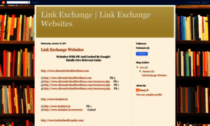 Linkexchange-websites.blogspot.com thumbnail