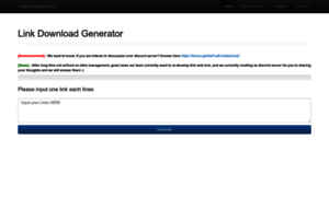 Linkgenerate.com thumbnail