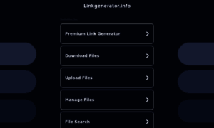 Linkgenerator.info thumbnail