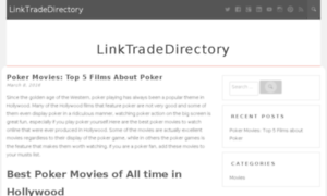 Linktradedirectory.com thumbnail