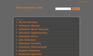 Linkvolunteer.info thumbnail