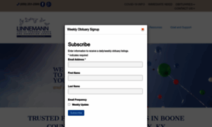 Linnemannfuneralhomes.com thumbnail