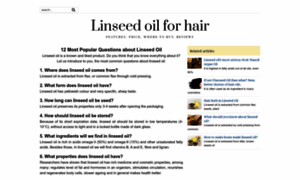 Linseed-oil.com thumbnail