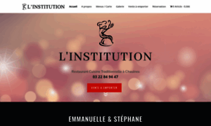 Linstitution-resto.fr thumbnail