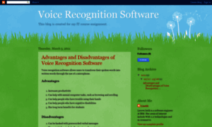 Lintili-voicerecognitionsoftware.blogspot.com thumbnail