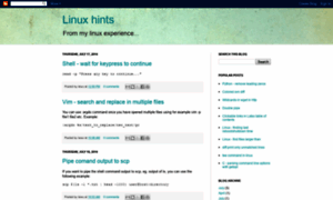 Linux-hints.blogspot.com thumbnail