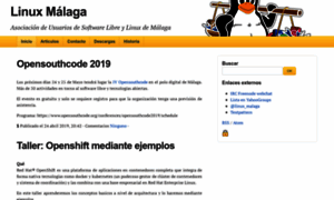 Linux-malaga.org thumbnail