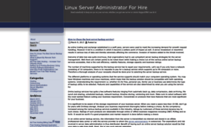 Linux-server-administrator.com thumbnail