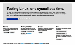 Linux-test-project.github.io thumbnail