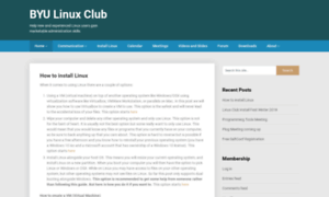 Linuxclub.cs.byu.edu thumbnail