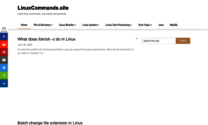 Linuxcommands.site thumbnail