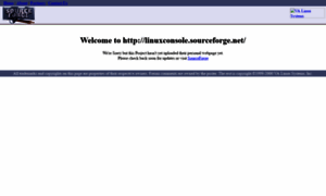 Linuxconsole.sourceforge.net thumbnail