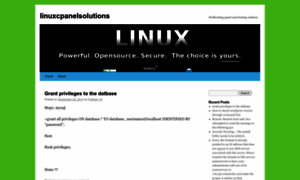 Linuxcpanelsolutions.wordpress.com thumbnail