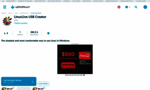 Linuxlive-usb-creator.en.uptodown.com thumbnail