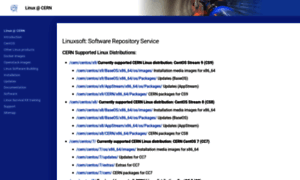 Linuxsoft.cern.ch thumbnail