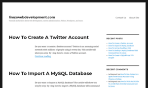 Linuxwebdevelopment.com thumbnail