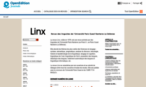 Linx.revues.org thumbnail