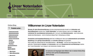 Linzernotenladen.at thumbnail