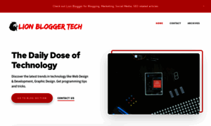 Lionbloggertech.com thumbnail