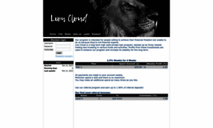 Lioncloud.biz thumbnail