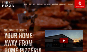 Lionespizza.com thumbnail