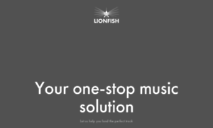 Lionfishmusic.com thumbnail