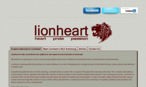 Lionheartsa.com thumbnail
