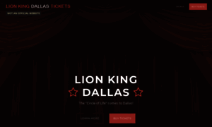 Lionkingdallas.net thumbnail