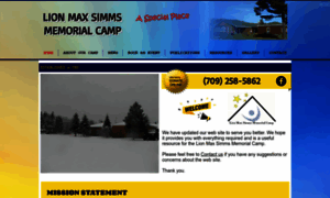 Lionmaxsimmsmemorialcamp.ca thumbnail