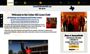 Lionsclubcedarhill.org thumbnail